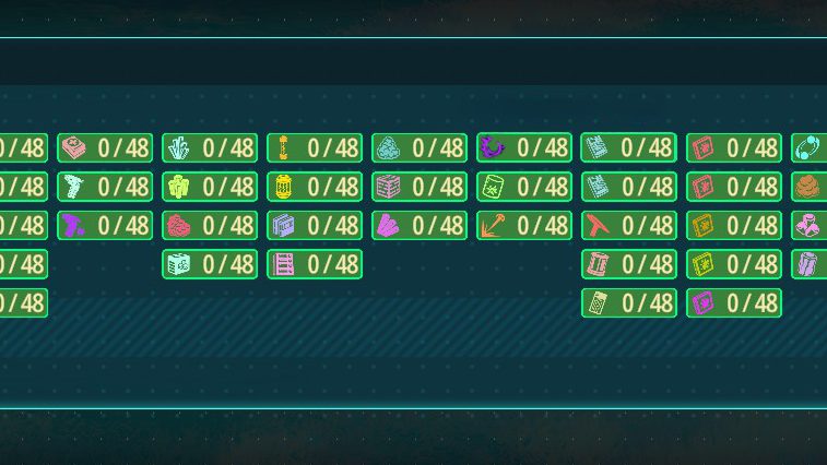 Official Star Trek: Outposts Unknown screenshot of the resource tooltip overlay